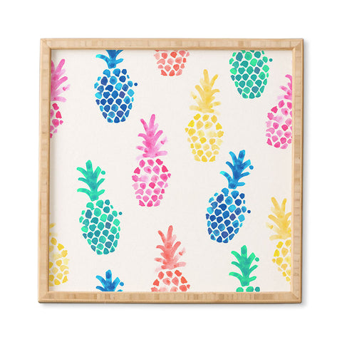 Dash and Ash Pineapple Paradise Framed Wall Art