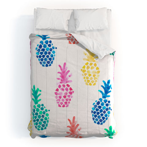Dash and Ash Pineapple Paradise Comforter