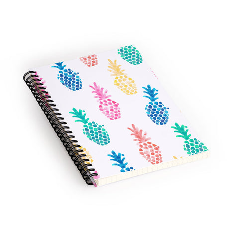 Dash and Ash Pineapple Paradise Spiral Notebook