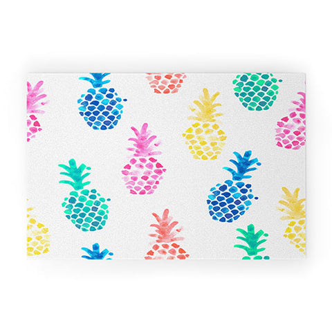 Dash and Ash Pineapple Paradise Welcome Mat