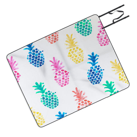 Dash and Ash Pineapple Paradise Picnic Blanket