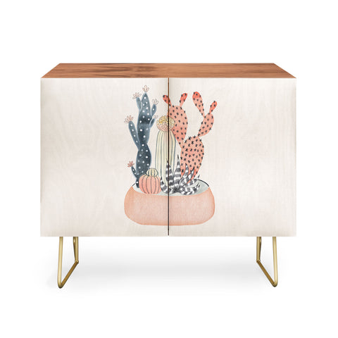Dash and Ash Plants for Days Credenza