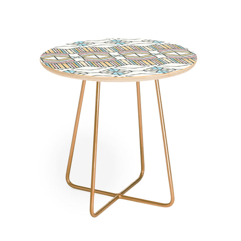 Dash and Ash Rainbow Roam Round Side Table