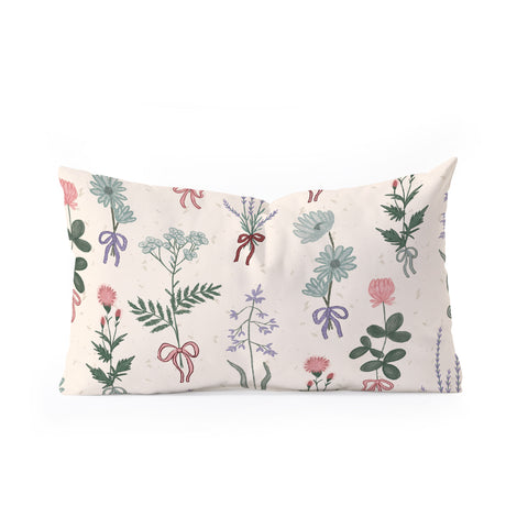 Dash and Ash She Was A Wildflower Oblong Throw Pillow