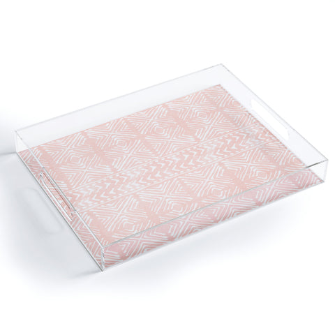 Dash and Ash Stars Above in Coral Acrylic Tray