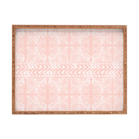 Dash and Ash Stars Above in Coral Rectangular Tray