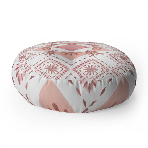 Dash and Ash Strawberry Picnic Floor Pillow Round