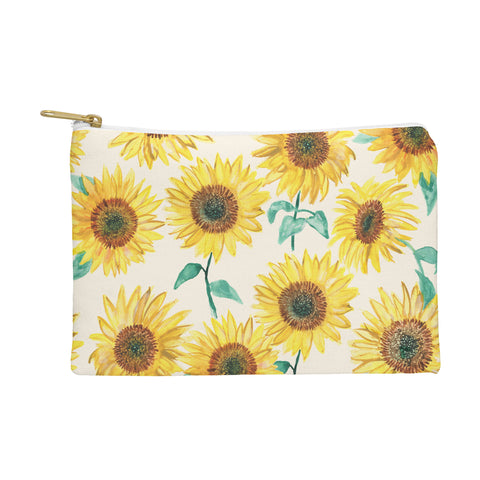 Dash and Ash Sunny Sunflower Pouch