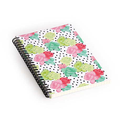 Dash and Ash The Rose Away Spiral Notebook