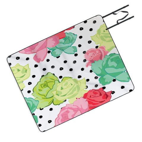 Dash and Ash The Rose Away Picnic Blanket