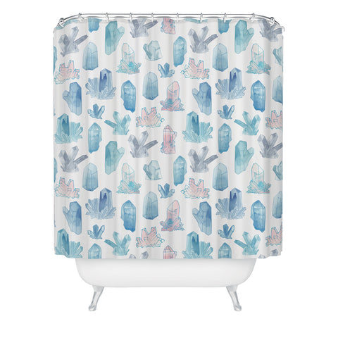 Dash and Ash Those Gems Though in Sunset Shower Curtain