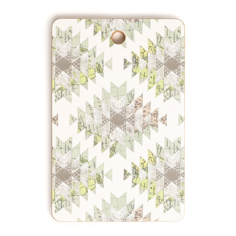 Dash and Ash Traveling Heart Cutting Board Rectangle