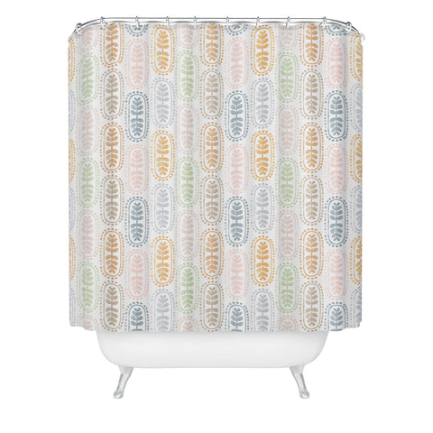 Dash and Ash Vintage Cabin Shower Curtain