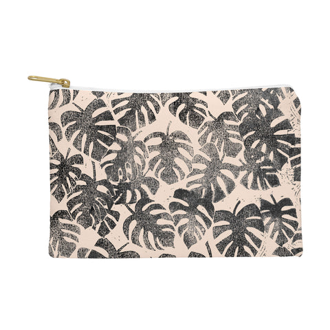 Dash and Ash Vintage monstera Pouch