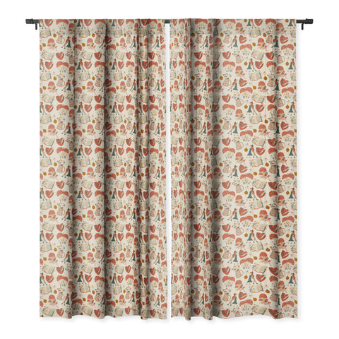 Dash and Ash Woodland Friends Blackout Window Curtain