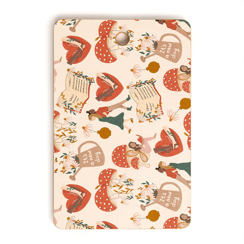 Dash and Ash Woodland Friends Cutting Board Rectangle