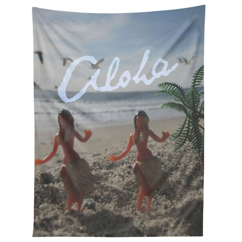Deb Haugen Aloha Pastel Girls Tapestry