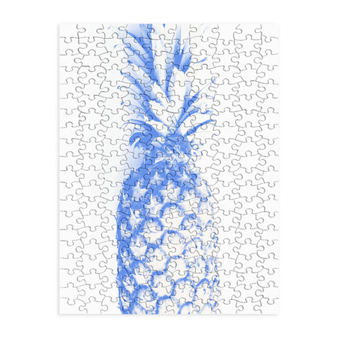 Deb Haugen blu pineapple Puzzle