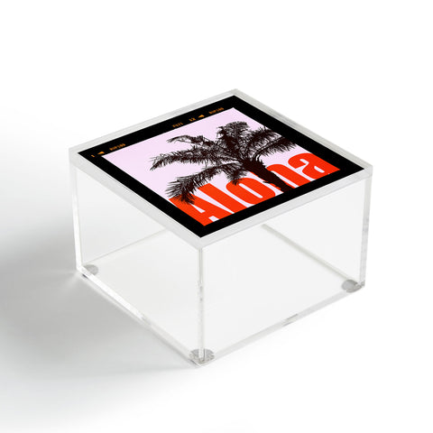 Deb Haugen Fuji Aloha Palm Acrylic Box