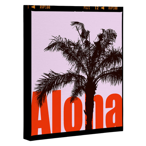 Deb Haugen Fuji Aloha Palm Art Canvas