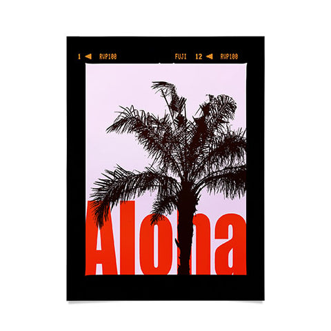 Deb Haugen Fuji Aloha Palm Poster