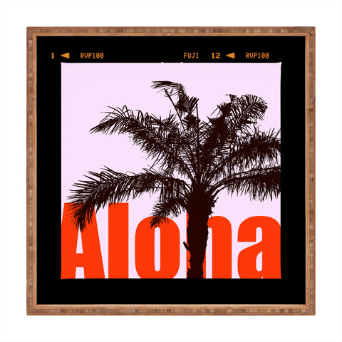 Deb Haugen Fuji Aloha Palm Square Tray