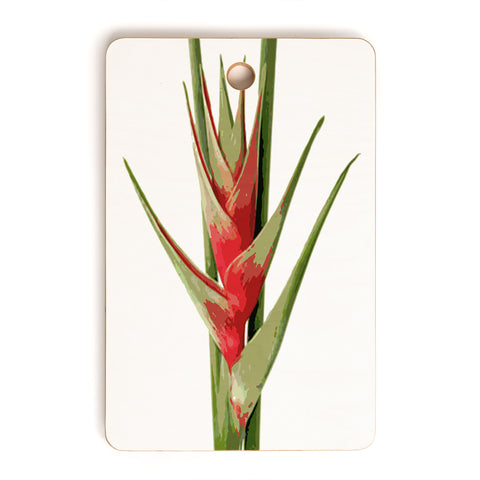 Deb Haugen Heliconia 2 Cutting Board Rectangle
