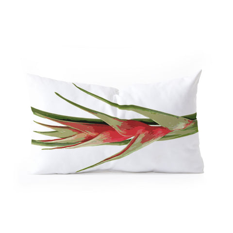 Deb Haugen Heliconia 2 Oblong Throw Pillow