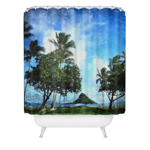 Deb Haugen Island Shower Curtain