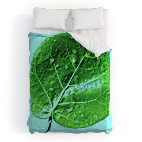 Deb Haugen Leaf Green Comforter