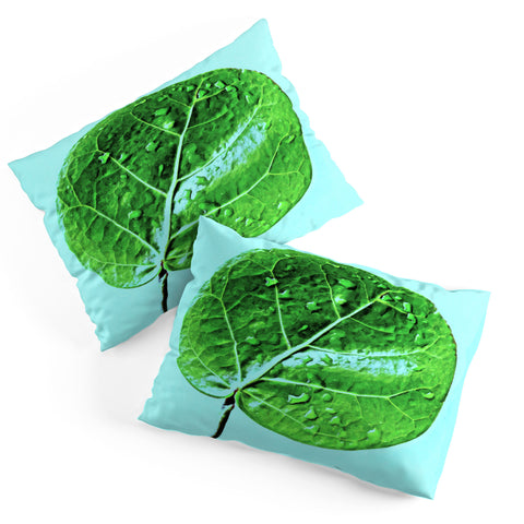 Deb Haugen Leaf Green Pillow Shams
