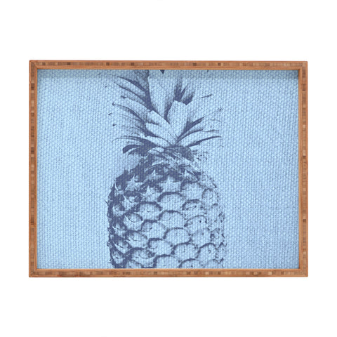 Deb Haugen Linen Pineapple Rectangular Tray