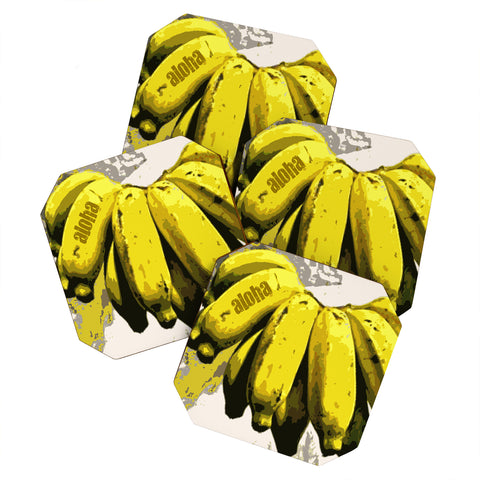 Deb Haugen lucky banana Coaster Set
