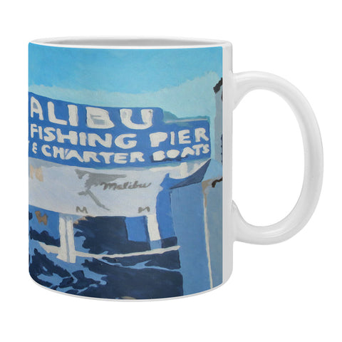Deb Haugen Malibu Pier Coffee Mug