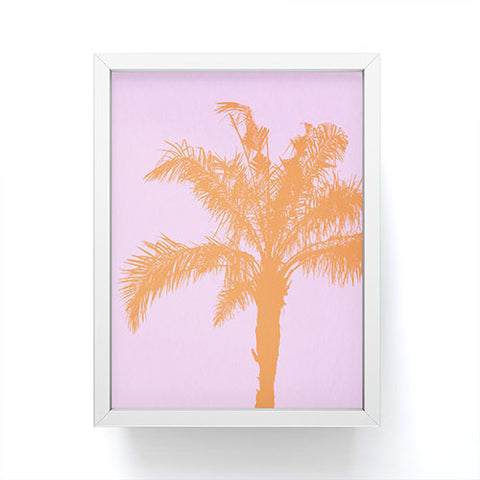 Deb Haugen Orange Palm Framed Mini Art Print