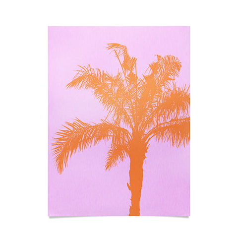 Deb Haugen Orange Palm Poster