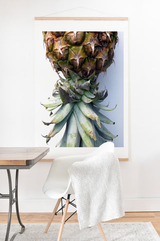 Deb Haugen Pineapple 2 Art Print And Hanger