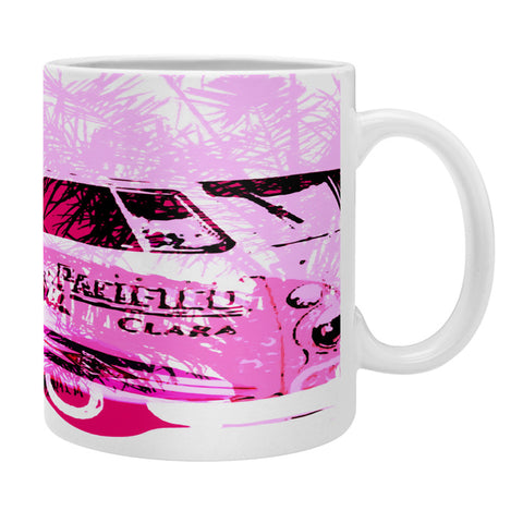 Deb Haugen Pink Surfergirl Coffee Mug