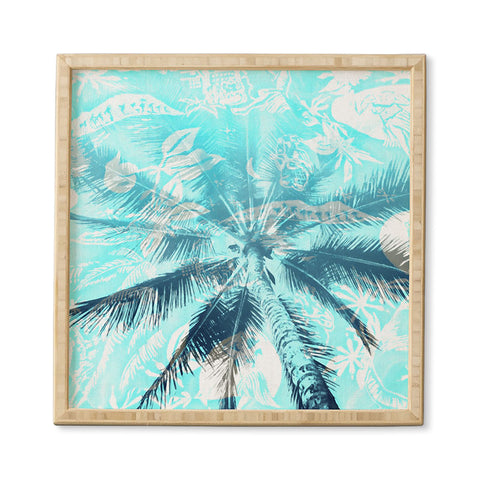Deb Haugen Portlock Palm Framed Wall Art
