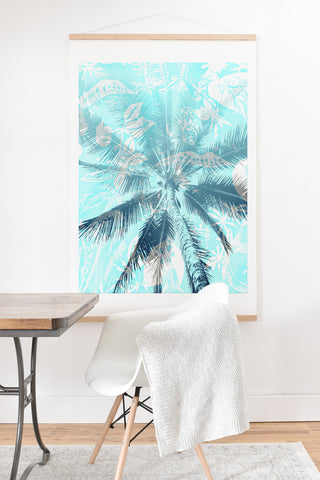 Deb Haugen Portlock Palm Art Print And Hanger