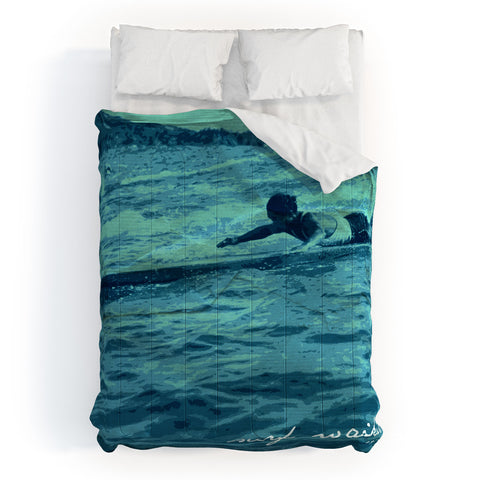 Deb Haugen Surf Waikiki Comforter