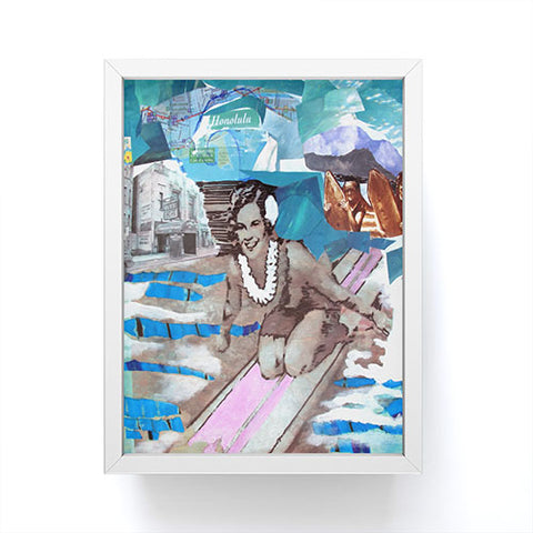 Deb Haugen Surfer Girls Framed Mini Art Print