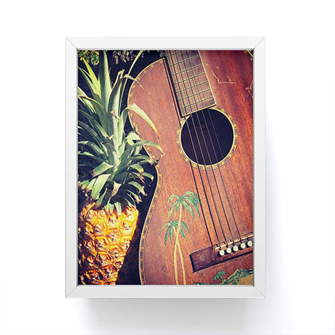 Deb Haugen sweet guitar Framed Mini Art Print