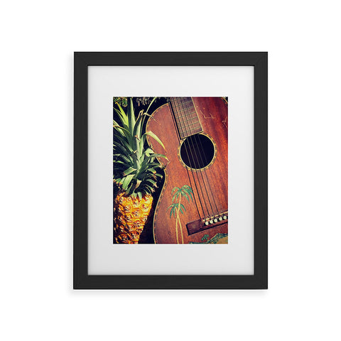 Deb Haugen sweet guitar Framed Art Print