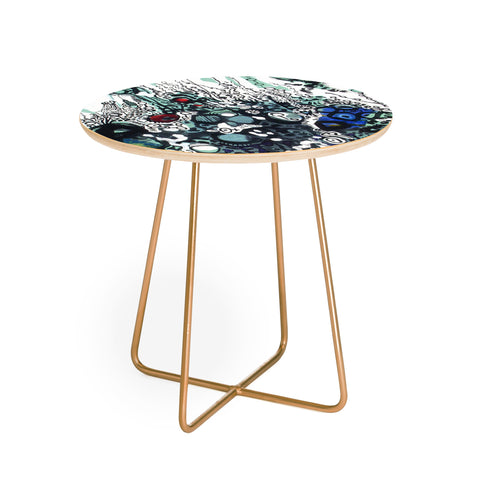 Deb Haugen Tattoo You Round Side Table