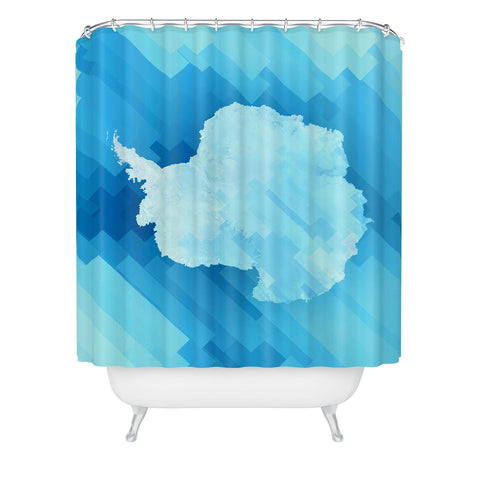 Deniz Ercelebi Antarctica 2 Shower Curtain