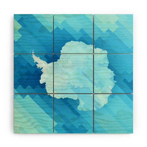 Deniz Ercelebi Antarctica 2 Wood Wall Mural