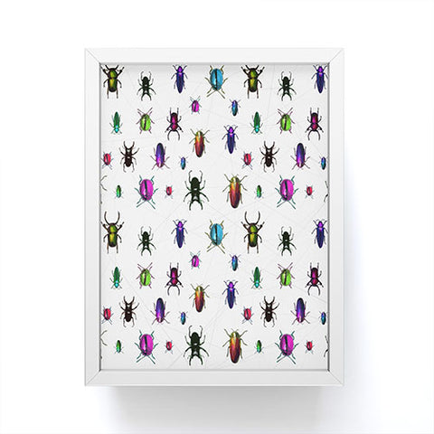 Deniz Ercelebi Beetles Framed Mini Art Print