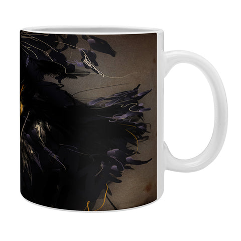 Deniz Ercelebi Crow Coffee Mug