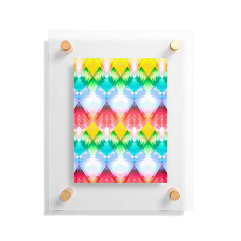 Deniz Ercelebi Crystal Rainbow Floating Acrylic Print